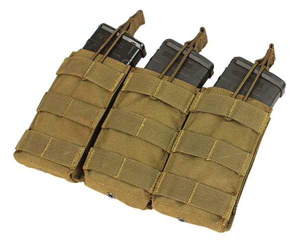 個人装備 TYR Triple Open Top M4/M16 Mag Pouch Condor Triple M4/M16 Open-Top Mag Pouch - ROCKSTAR Tactical Systems