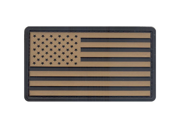 Rothco US Flag Patch w/ Hook Back