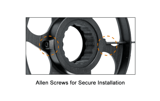 UTG Add-on Index Wheel for Side Wheel AO Scope - 60mm