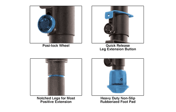 UTG Monopod w/V-Rest and Camera Adapter