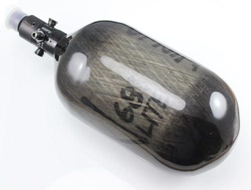 Ninja Paintball 68/4500 LITE Carbon Fiber HPA Tank - Black