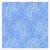 Danbury Dotted Leaf and Scroll Blue cotton fabric by Quilting Treasures
