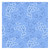 Danbury Dotted Leaf and Scroll Blue cotton fabric by Quilting Treasures