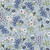 Serenade - Periwinkle Bird Song - Blue Cotton Fabric by Windham Fabrics