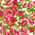 Scarlets Garden Flowers White by Debbie Beaves Cotton Fabric, BTY Kaufman