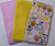 Pink Birds and Gingham and Yellow Flannel 2yrd 23in