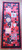 Valentine Table Runner 20x 56 Handmade by Sue Cotton Fabric