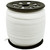 Ganel White Braided Elastic for Crafts One Sixth in x100 Yards by Galaxy Notions