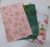 Pink with Greens Floral New Half Yard Plus Bundle