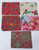 Fat Quarter Bundle of 5 Christmas Themed Cotton Fabric