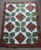 Handmade Lap Quilt 42 x 54 Inches Red and Green Christmas Cotton Fabric