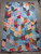 Handmade Lap Quilt 38 x58 Inches Batik Multicolor Quilt Cotton Fabric
