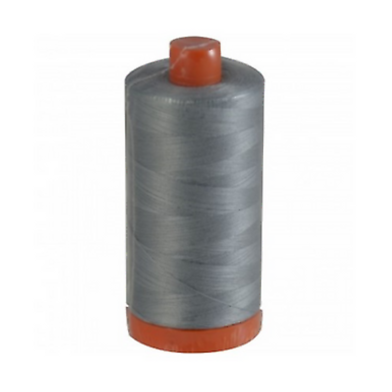 Aurifil Mako Cotton Thread Grey Smoke 5004 50Wt 1422Yd