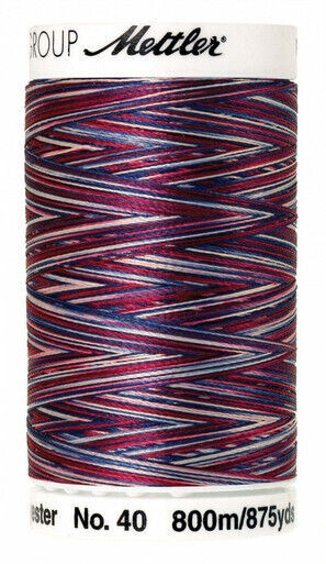 MettlerPoly Sheen Multi Polyester American Flag Thread 40wt 875yds