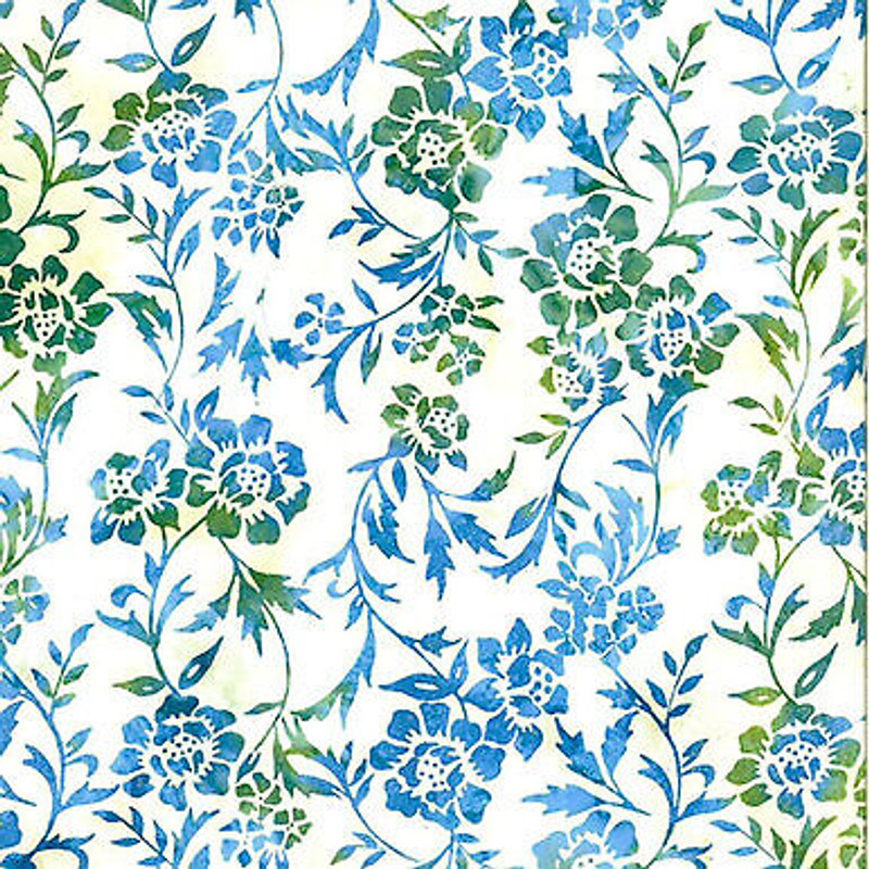 Ocean Batik by Hoffman T2383 73  Cotton Batik Sold by the Yard