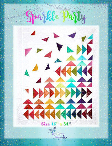 Pattern: Sparkle Party Size 46" x54" by Gwen Carreon Designs