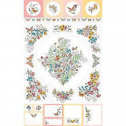 Meadow Edge Digital Cotton Panel  27 inch by Maywood Studios