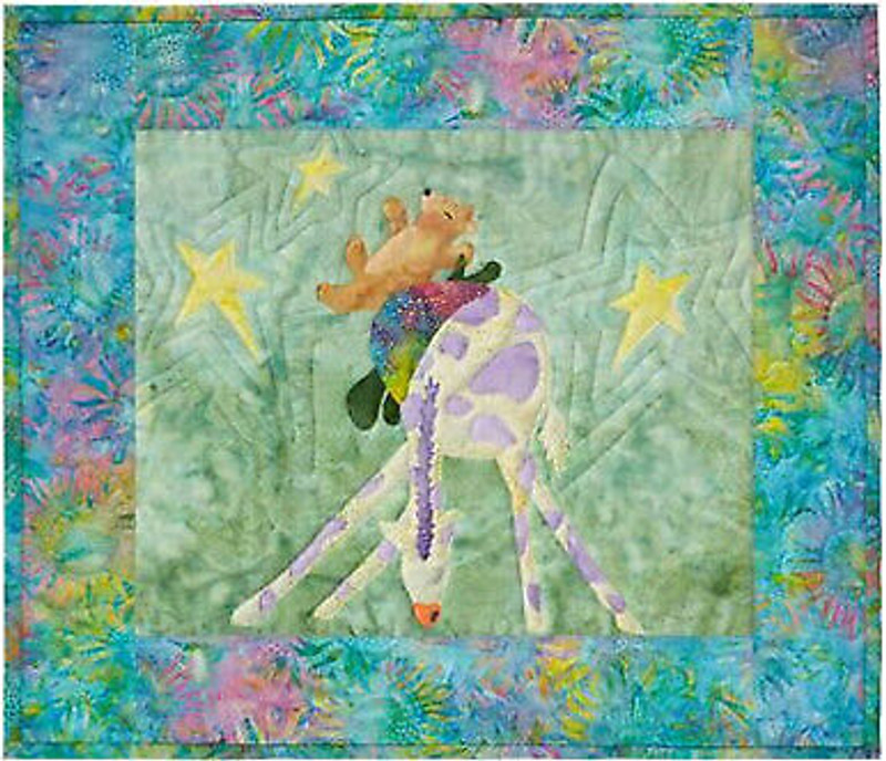 Once in a Lullaby Applique Pattern   Wish Upon a Star  Block 3 by McKenna Ryan