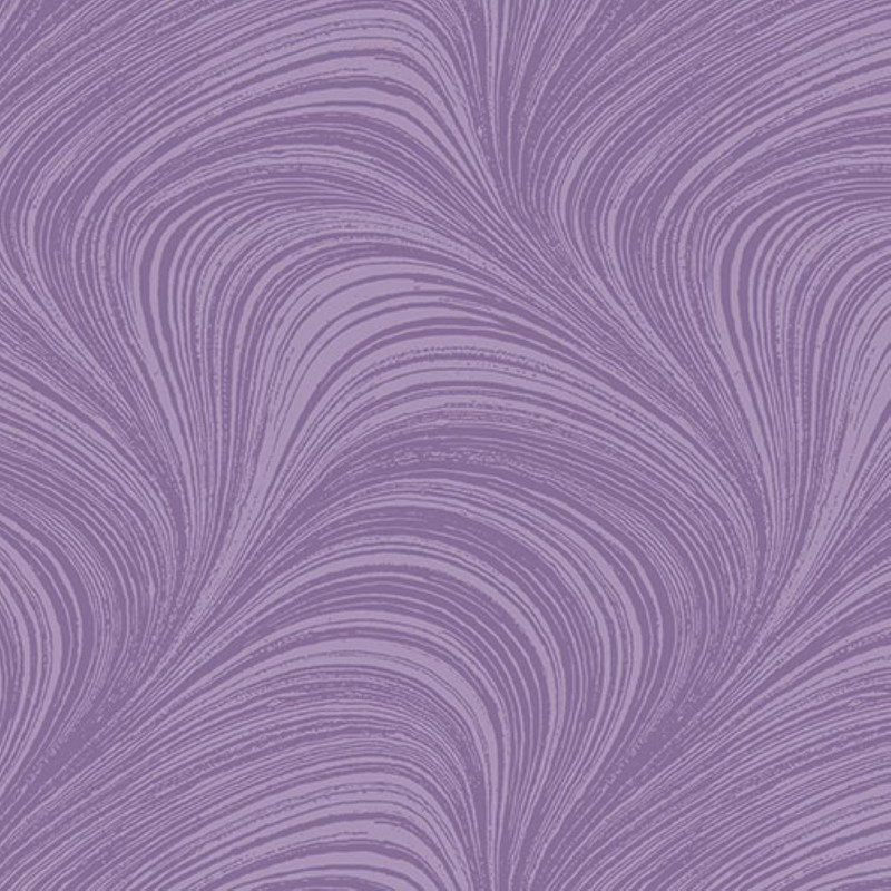 Wave Texture Violet Cotton Fabric from Benartex by the yard