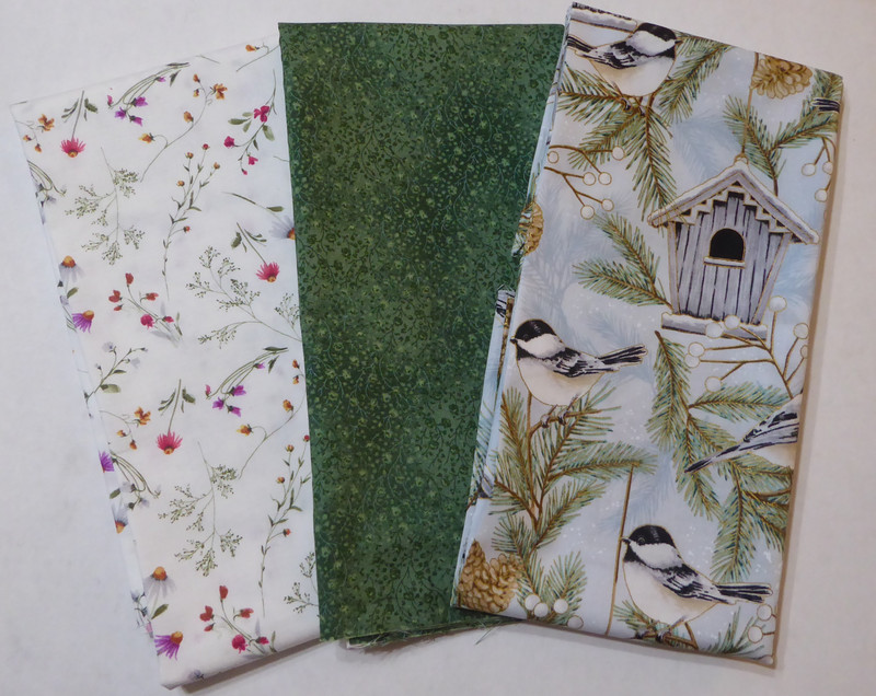 Sparows Green and Floral New Half Yard Plus Bundle