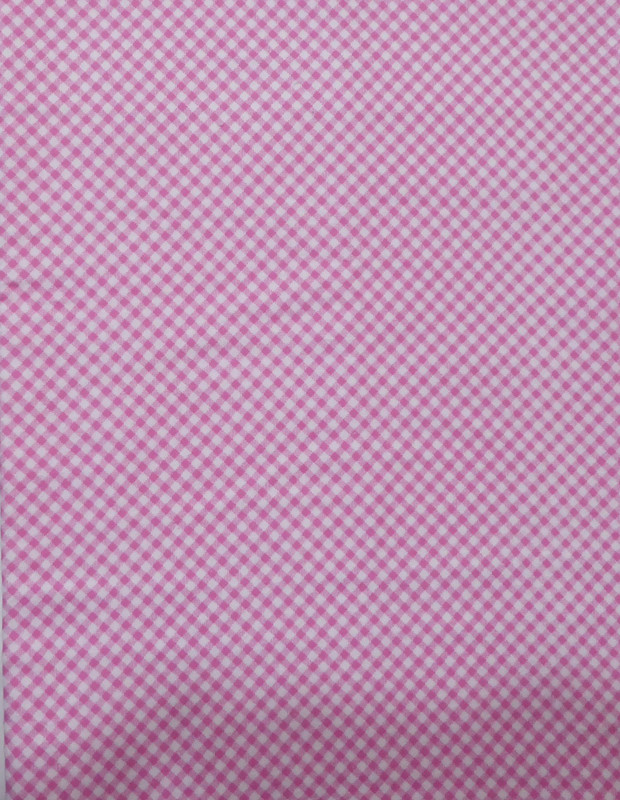 Cotton Flannel Fabric RicRac Paddywack Criss Cross Pink by Henry Glass