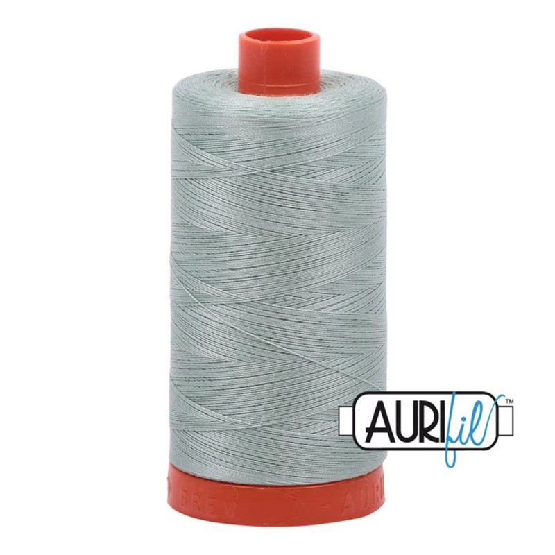 Aurifil Mako Cotton Thread Marine Water 5014 50Wt 1422 Yd