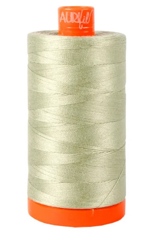 Mako Cotton Thread (50wt), Aurifil - Aluminum