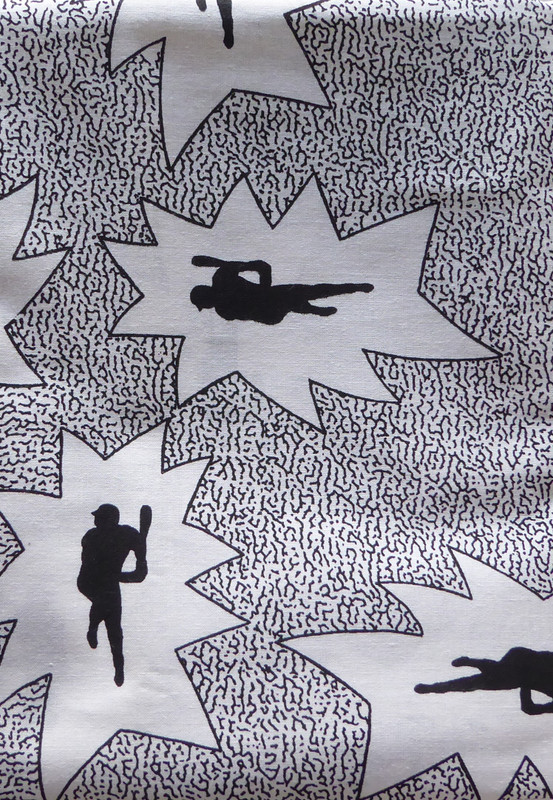 Vintage Sports Baseball 1 1/4 Yard Piece 54 inches wide Cotton Fabric