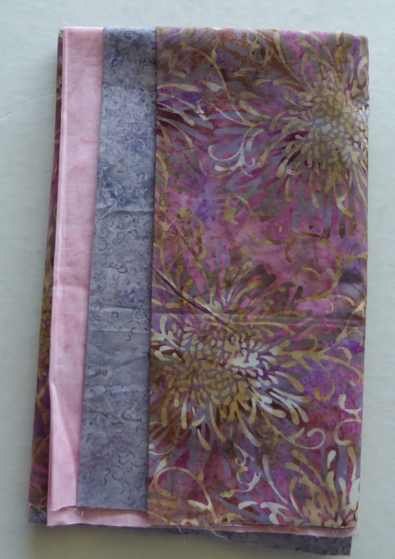 Batik Marron Grey and Pink New Half Yard Plus Bundle
