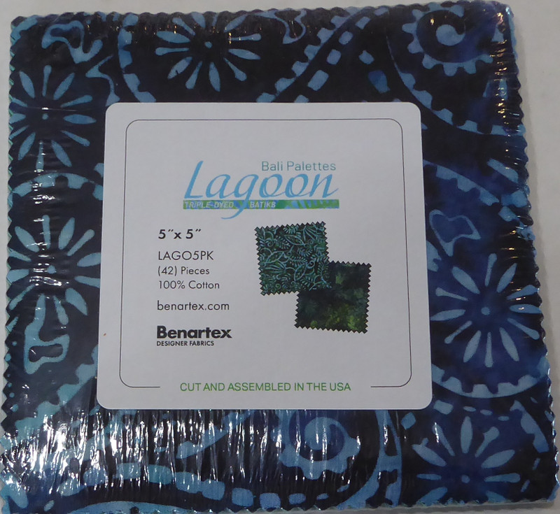 Bali Palettes Lagoon Charm Pack by Benartex