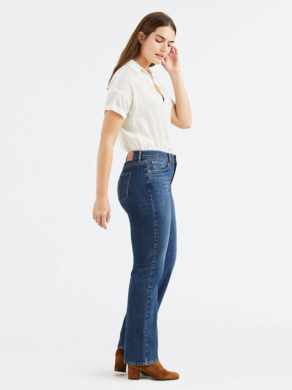 39252-0028 Womens Levi Jeans Classic Fit Bootcut Lapis Awe - Brantleys ...