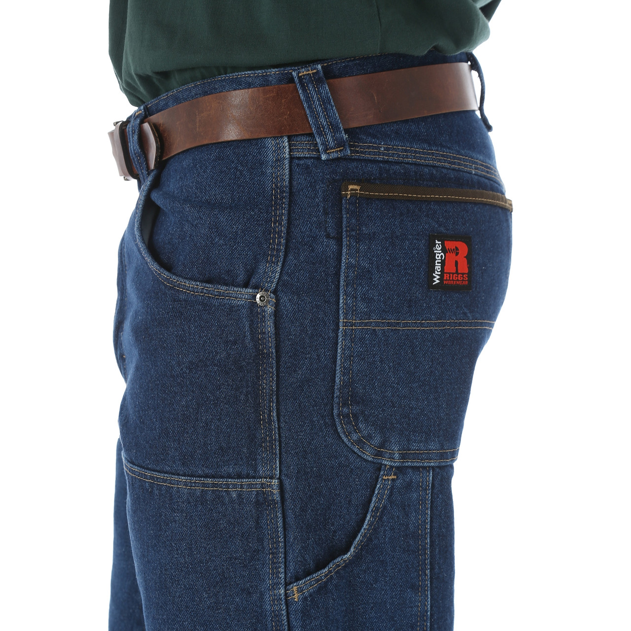 3W030AI Wrangler Riggs Workwear Utility Jean, Relaxed Fit, Antique ...