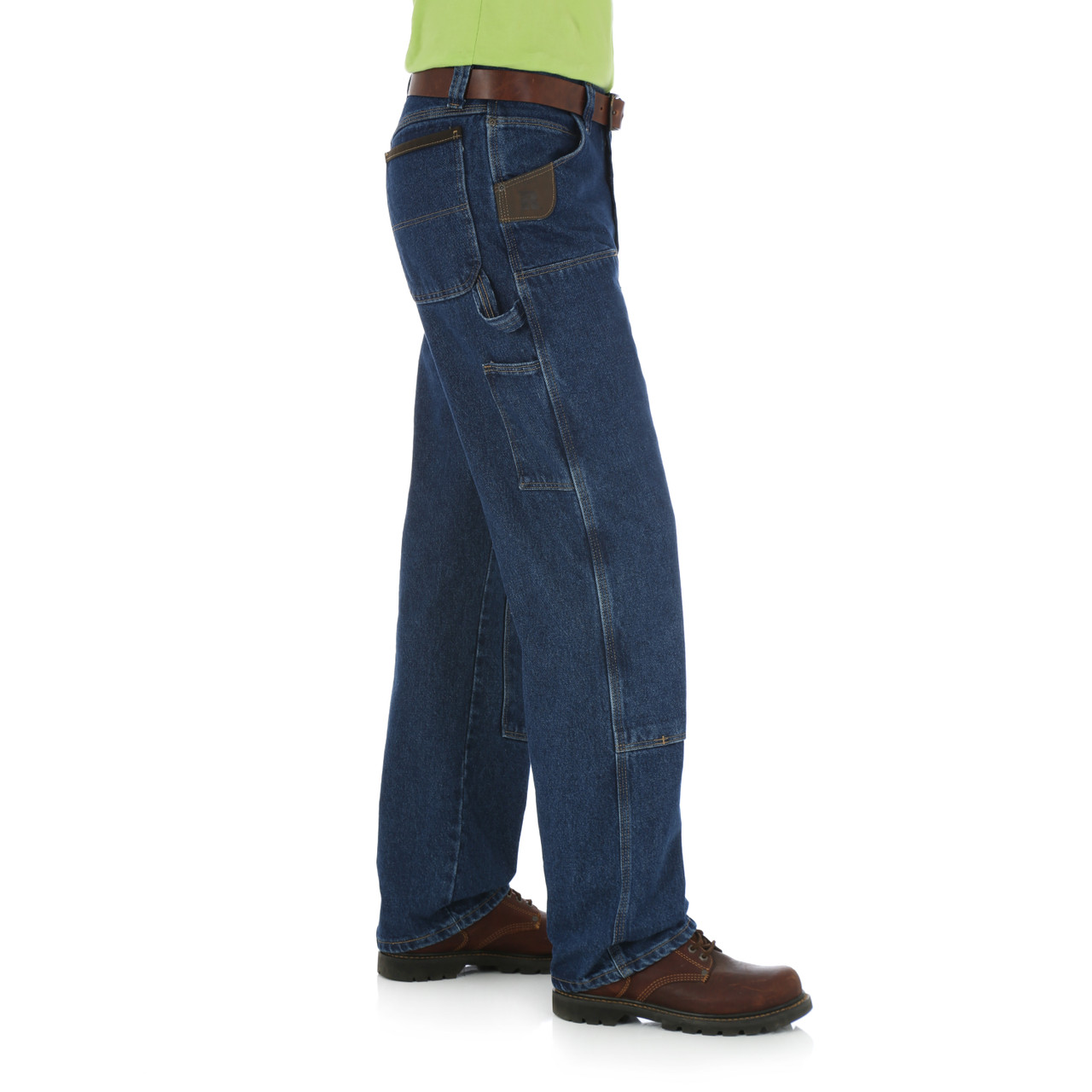 WRANGLER RIGGS WORKWEAR CONTRACTOR JEAN IN ANTIQUE INDIGO
