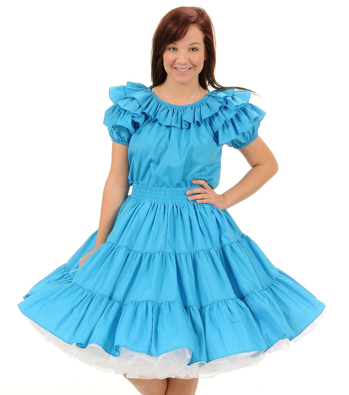 2060S Three Tiered Skirt - Brantleys Western & Casual Wear 2060S Three Tiered Skirt - Brantleys Western & Casual Wear