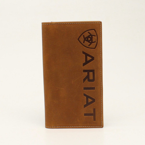 A3545244 Ariat Rodeo Large Wallet Vertical Debossed Medium Brown A3545244 Ariat Rodeo Large Wallet Vertical Debossed Medium Brown