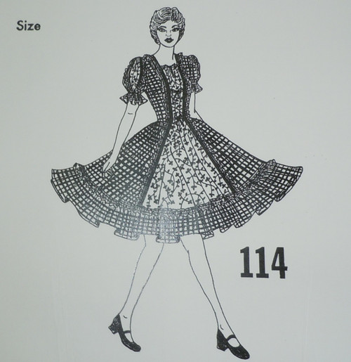C & C Originals 114 Dress Pattern C & C Originals 114 Dress Pattern