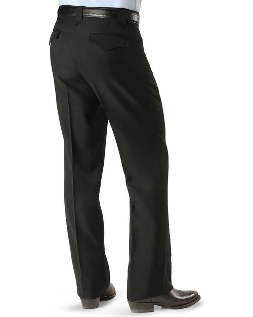 HAORUN Men Shiny Formal Dress Pants Flared Bell Bottom Casual Smart  Business Trousers - Walmart.com