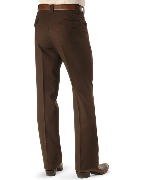 CP4793CHOCU Circle S Unhemmed Polyester Pant Chocolate CP4793CHOCU Circle S Unhemmed Polyester Pant Chocolate