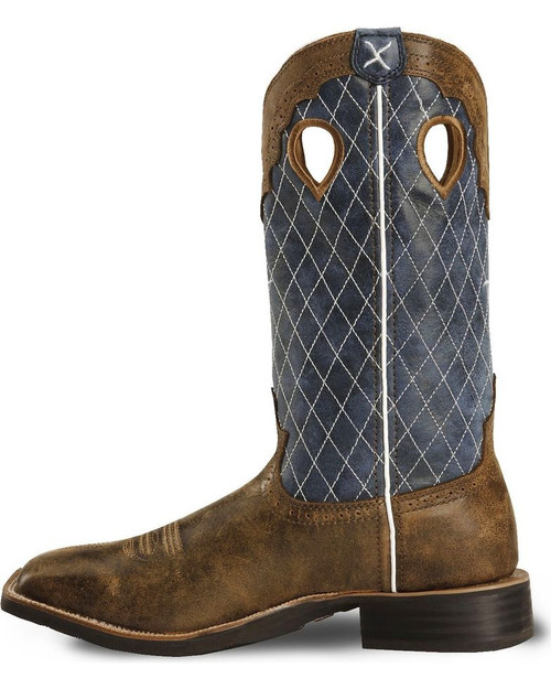 【MFM】 Twisted X Men's 14 in. Ruff Stock Boots, MRS0027 at Tractor