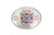 37052 Nocona Oval Rebel Pride Flag Buckle