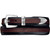 12200 Pinon Hills Inlay Lace Black/Brown Belt