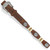 79807 Buckaroo Rawhide Concho Belt