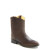 4151 Childrens Old West Round Toe Roper Western Boot Distressed Brown