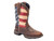 RD4414 Womens Durango Lady Rebel Patriotic Flag Western Boot Square Toe Brown