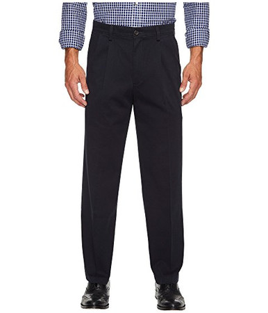41443-8118 Dockers Original Navy Pleated Pant Big & Tall Sizes
