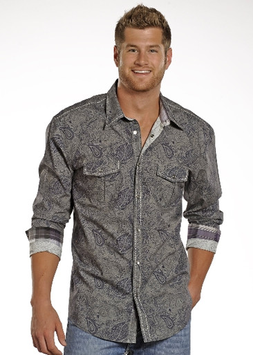 B2S7217 Rock \u0026 Roll Cowboy Paisley 