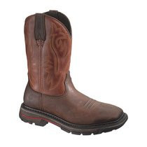 W02784 Mens Wolverine Javelina Square Toe Wellington Workboot