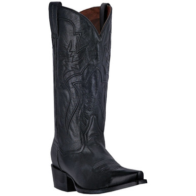 Dan Post DP2230 Men\'s Black Distressed Leather Cowboy Boots Size 8.5 D Dan Post Men main image 4