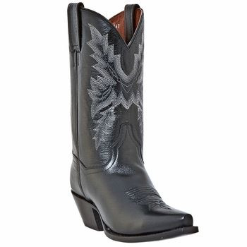 HAYWARD Black Leather Western Boots  Women's Leather Cowboy Boots – Steve  Madden