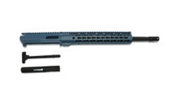 9MM TITANIUM BLUE UPPER ASSEMBLY 16″ PHOSPHATE BARREL, 12” KEYMOD RAIL